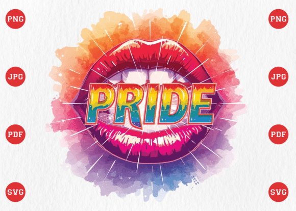 Download LGBT Rainbow Lip Gay Pride PNG - Pride png Collection