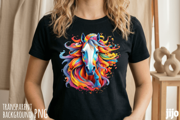 Download Rainbow Horse Colorful Pride PNG - Pride png Collection