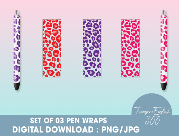 Download Leopard Pen Wraps PNG - Pen wraps Collection