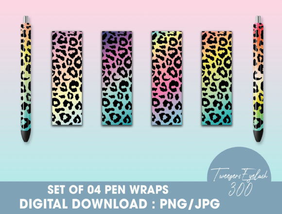 Download Leopard Pen Wraps PNG - Pen wraps Collection