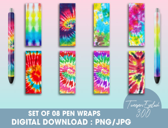 Download Pen Wraps Tie Dye PNG - Pen wraps Collection