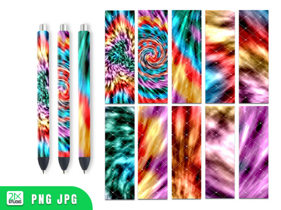 Download Tie Dye Pen Wraps Png, Epoxy Pen Wraps - Pen wraps Collection
